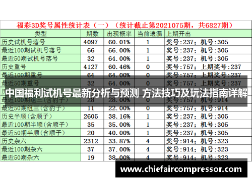 中国福利试机号最新分析与预测 方法技巧及玩法指南详解